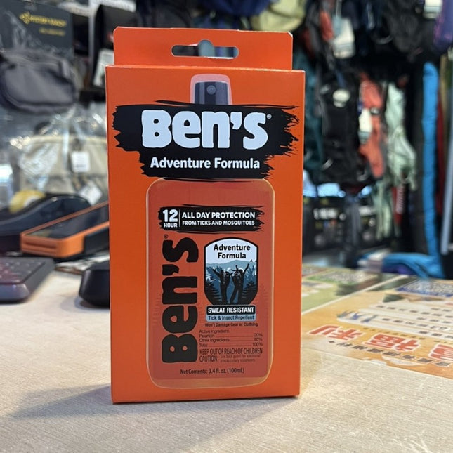美國 Ben's Adventure Formula MosquitoRepellent 驅蚊噴霧