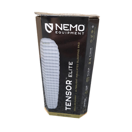 美國 Nemo Tensor Elite UltralightInsulated Sleeping Pad 露營充氣睡墊(Regular Mummy)