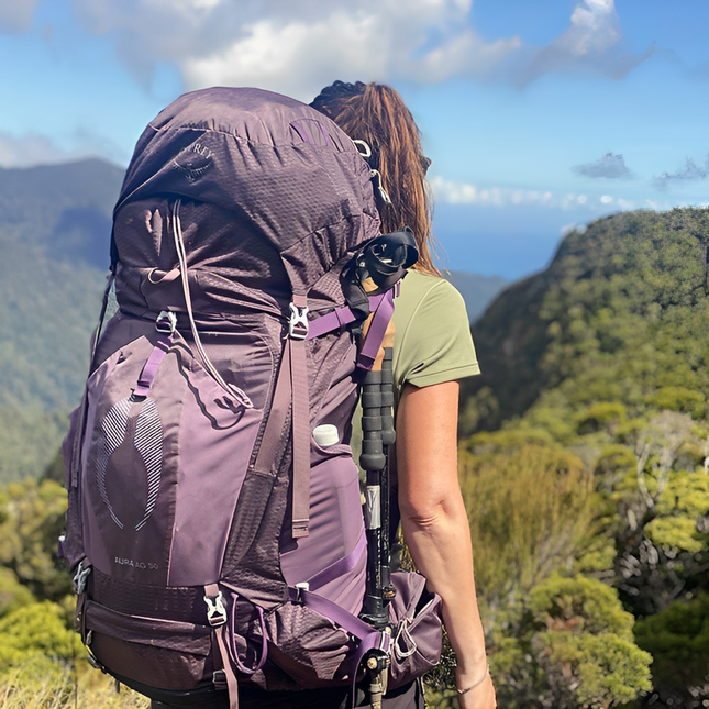 美國 Osprey 小鷹 Aura AG 50L Backpack Women's	女裝露營背囊 光环 小鹰背包(2022 Version)