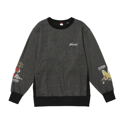 日本 Nanga Eco Hybrid Camping Manners Mr. Weather Sweatshirt 男裝長袖上衣