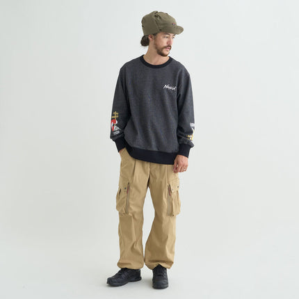 日本 Nanga Eco Hybrid Camping Manners Mr. Weather Sweatshirt 男裝長袖上衣