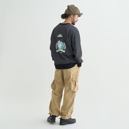 日本 Nanga Eco Hybrid Camping Manners Mr. Weather Sweatshirt 男裝長袖上衣