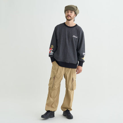 日本 Nanga Eco Hybrid Camping Manners Mr. Weather Sweatshirt 男裝長袖上衣