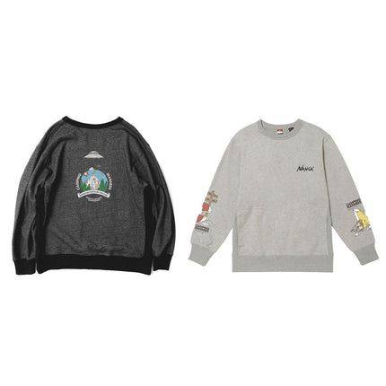 日本 Nanga Eco Hybrid Camping Manners Mr. Weather Sweatshirt 男裝長袖上衣