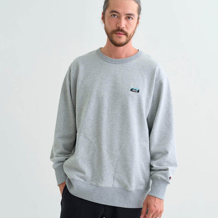 日本 Nanga Eco Hybrid Mini Box Logo Embroidery Sweatshirt 男裝長袖上衣