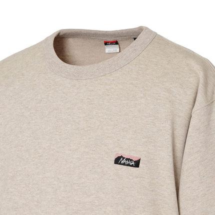 日本 Nanga Eco Hybrid Mini Box Logo Embroidery Sweatshirt 男裝長袖上衣