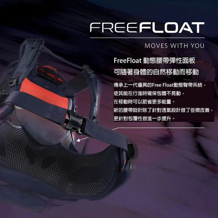 美國 GREGORY 格里高利 Paragon 50L Backpack露營背囊