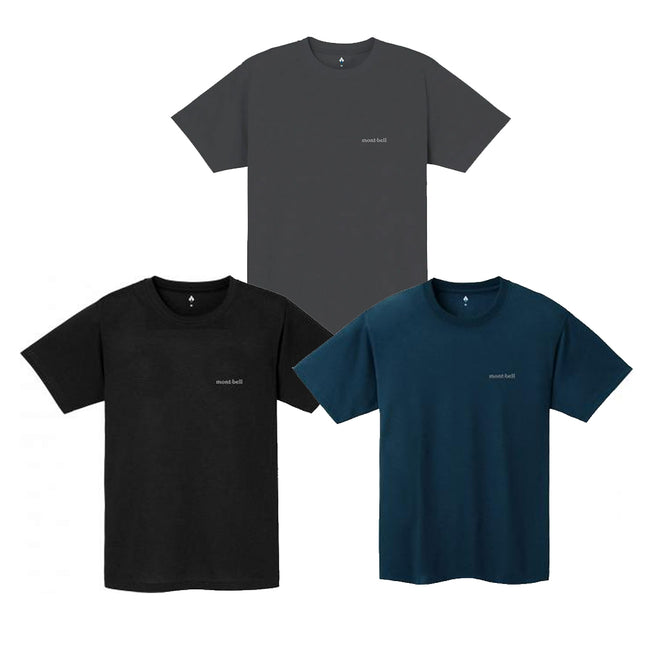 日本 Montbell 1114686 Wickron Tee MS純棉上衣