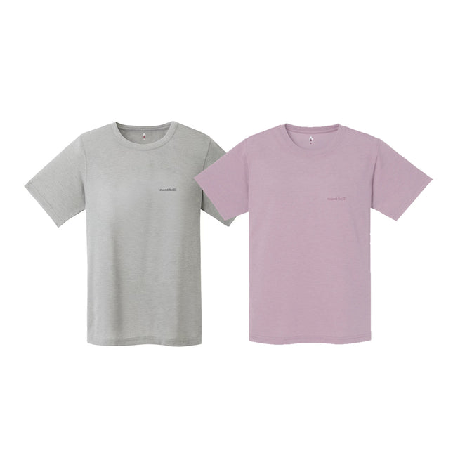 日本 Montbell 1114687 Wickron Tee WS女裝純棉上衣
