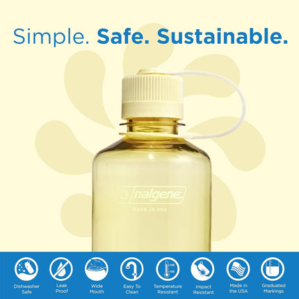 美國 Nalgene Narrow Mouth Tritan SustainWater Bottle 窄口水樽