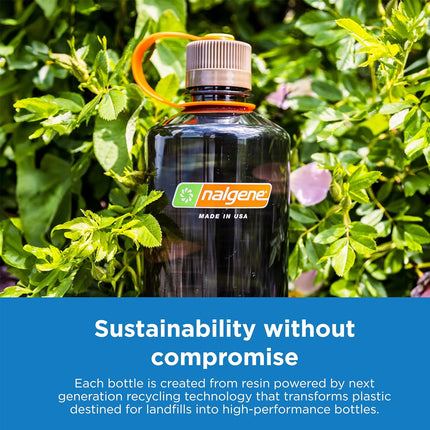 美國 Nalgene Narrow Mouth Tritan SustainWater Bottle 窄口水樽