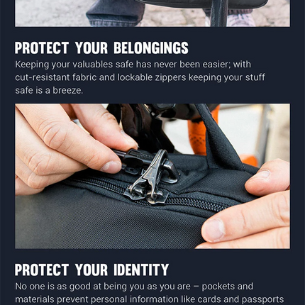 澳洲 Pacsafe 30640 X 20L BackpackBackpack 防盜背囊