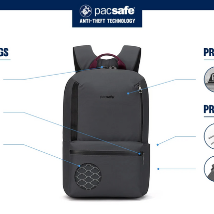 澳洲 Pacsafe 30640 X 20L BackpackBackpack 防盜背囊