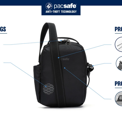 澳洲 Pacsafe 61110 V Tour Crossbody防盜斜揹袋