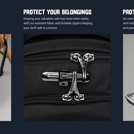 澳洲 Pacsafe 61110 V Tour Crossbody防盜斜揹袋