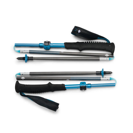 美國 Black Diamond 112555 DistanceCarbon FLZ Trekking Poles碳纖摺疊行山杖(一對)