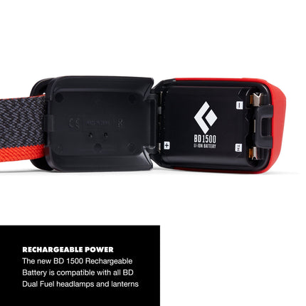 美國 Black Diamond 620679 BD 1500Battery 頭燈充電池