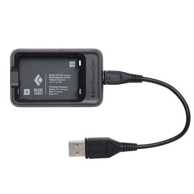 美國 Black Diamond 620679 BD 1500Battery & Charger 頭燈充電池