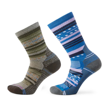 美國 Smartwool Hike Light CushionMargarita Crew Socks Women's 女裝行山襪