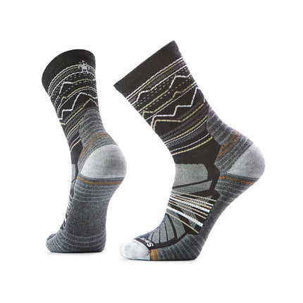 美國 Smartwool Hike Light CushionMountain Range Pattern Crew Socks Men's
