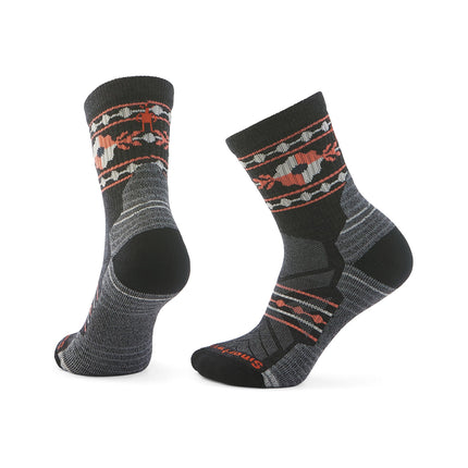 美國 Smartwool Hike Light Cushion RetroFloral Mid Crew Socks Women's女裝行山襪