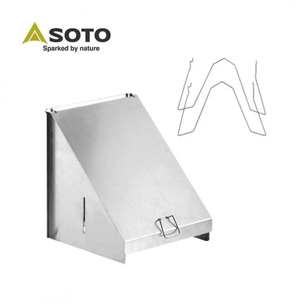 日本 Soto ST-1291 Takumi Duct Attachmentfor Regulator Stove 戶外煙燻爐專用導煙管