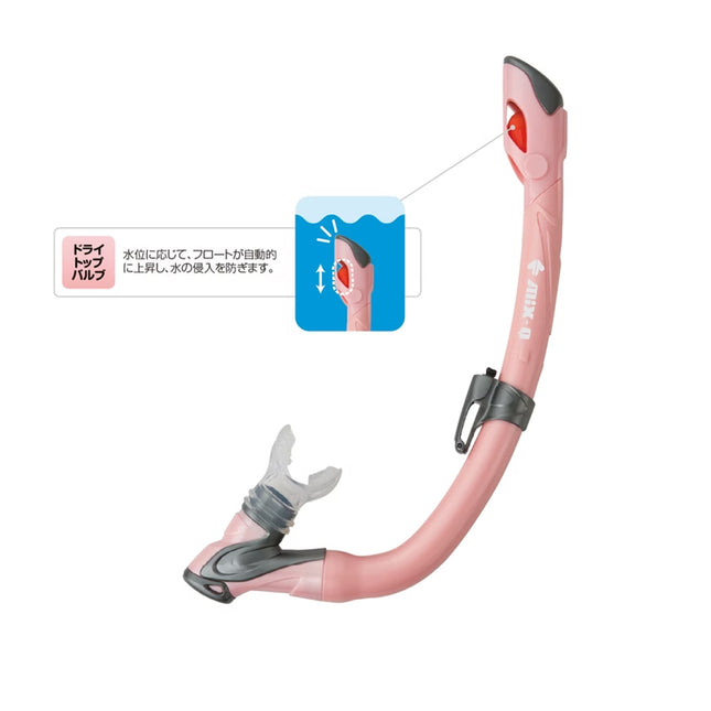 日本 IKARI AS-366 Snorkel浮潛吸管 潛水吸管