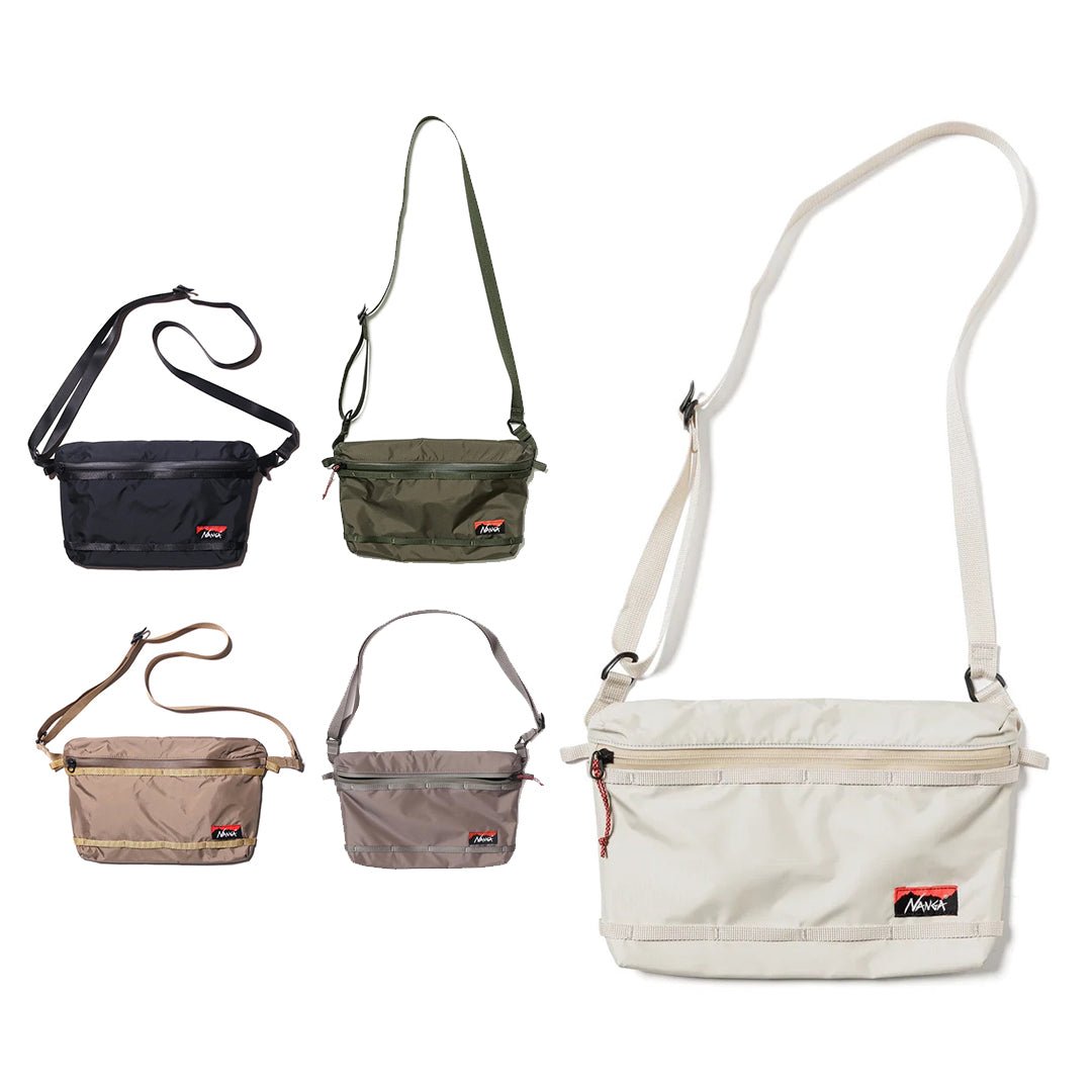 日本 Nanga Aurora Sacoche Shoulder Bag 防潑水側孭袋