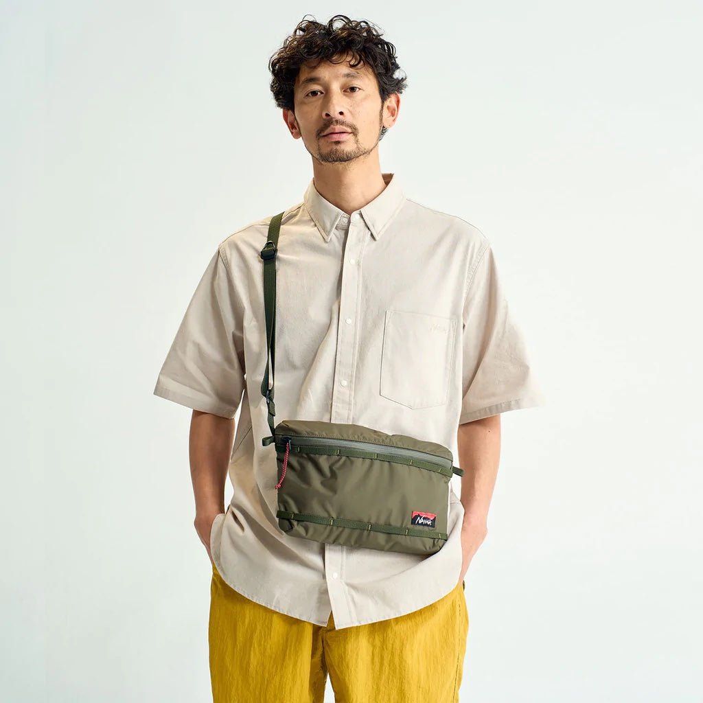 日本Nanga Aurora Sacoche Shoulder Bag 防潑水側孭袋- Hill Rill