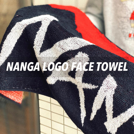 Nanga-日本 Nanga Logo Face Towel 洗臉毛巾