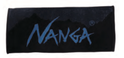 Nanga-KNFACETOWEL-BLU-FREE日本 Nanga Logo Face Towel 洗臉毛巾