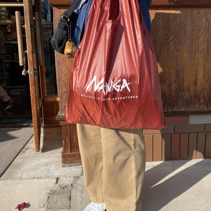 Nanga-日本 Nanga Pocketable ECO Bag (Live the Life) 環保袋