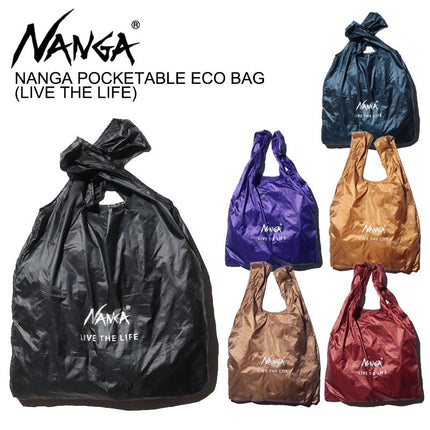 Nanga-日本 Nanga Pocketable ECO Bag (Live the Life) 環保袋